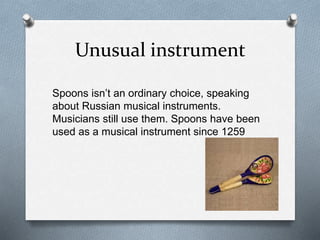Spoon Like Instrument Names Spoons | PPTX