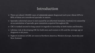 Sporadic colon cancer