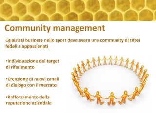 Progettazione e realizzazione dei profili aziendali sui social media