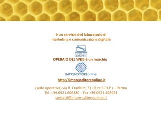 Digital PR e ufficio stampa online