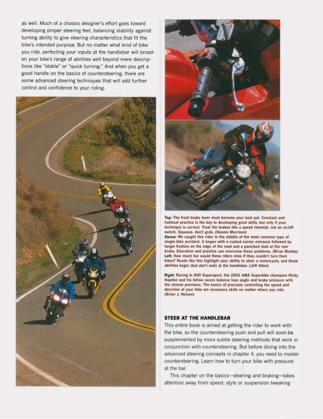 Sport Motorcycle Riding Techniques