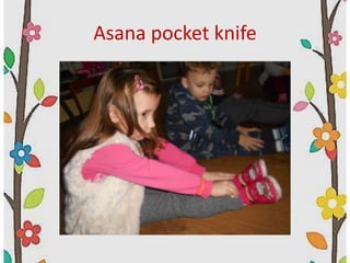Asana pocket knife
 