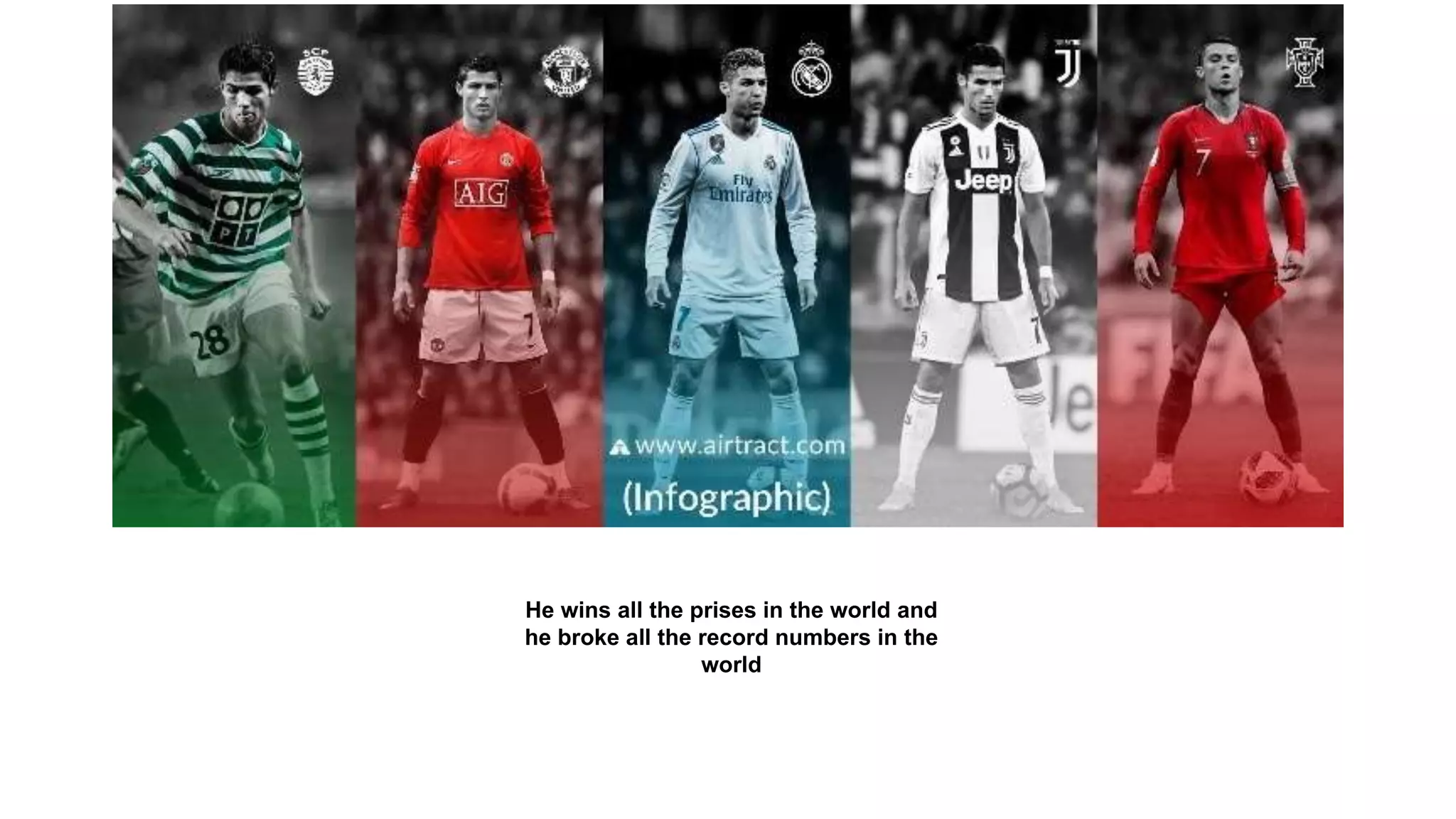 He wins all the prises in the world and
he broke all the record numbers in the
world