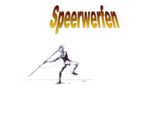 Speerwerfen