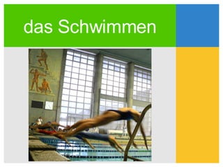 das Schwimmen