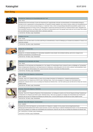 Katalogtitel                                                                                                                                           02.07.2010

Tech Diving


               Automatencover, Abdeckung für den Sauerstoffautomaten beim Tauch

               Art.Nr.: HF-AC

               AutomatencoverUm beim technischem Tauchen die Verwechslung der Lungenautomaten verbunden mit eventuell falschen, für die tiefe tödlichen Atemgas zu
               vermeiden wird der Lungenautomat für hochprozentiges Nitrox und Sauerstoff vorsorglich abgedeckt. Bei der aktiven Handlung, entfernen der Schutzabdeckung soll
               der Taucher darin errinnert werden das dieses Atemgas nur in bestimmten Tiefen zu Atmen ist.strapazierfähiges MaterialKlickverschlußNähte zusätzlich mit Gurt
               umnähtBefestigungsschlaufe mit D-Ring am 25mm GurtWasserabfluß im BodenFarbe blauSchlauchdurchführung im Bodenein MUSS für jeden Tekkigeliefert wird
               ohne Automat!Der Automat kann unter Wasser einfach, nach Öffnen der Fortexschnalle aus dem Cover gezogen werden wobei der Cover an seinem Platz verbleibt.
               Der Cover stellt eine gute Fixierung der zweiten Stufe im unbenutzen zustand dar.

               17,50 EUR inkl. 19% Mwst. zuzügl. Versandkosten


               Buddyleine mit 2m Gurt

               Art.Nr.: FG-004

               Buddyleine mit 2m Gurt 25mm breit2 m Gurt 25mm breitD-Ring am GurtendeSchlaufe an Tasche für Befestigung am Gurtsystem des Jackettsdurch Transport in der
               Tasche kein verhedern

               17,50 EUR inkl. 19% Mwst. zuzügl. Versandkosten



               Hebesack 35L, für treibende Deko

               Art.Nr.: K-011

               Hebesack 35L, für treibende DekoMaterial PVC beschichtetes Gewebe50mm breite schlaufen, fest vernähtleich keilförmig, damit wird ein umkippen an der
               Oberfläsche verhindertkanten verschweißtFarbe gelb

               78,95 EUR inkl. 19% Mwst. zuzügl. Versandkosten



               Maskentasche für die Ersatzmaske unter Wasser

               Art.Nr.: FB-001

               Maskentasche, für die Ersatzmaske unter WasserMaße: 28 x 12cm, Material: PVC beschichtetes Cordura, schwarzmit Lasche zum Befestigen am Tauchjackettam
               Boden der Maskentasche Abflusslöcher für das WasserVerschluß mit Klettbandzum Lieferumfang gehört nicht die im Bild zu sehende TauchermaskeDiese Tasche
               ist ein "muß" für jeden der Dekotauchgänge macht, versucht einmal die Instrumente, unter Wasser ohne Maske abzulesen.

               18,50 EUR inkl. 19% Mwst. zuzügl. Versandkosten


               Sicherheits - Reel mit 40m Reepschnur, Aluminiumrahmen

               Art.Nr.: K-0004PS

               Sicherheits - Reel mit 40 m ReepschnurReel aus masiven Aluminiumträger EloxiertSpule mit Feststellbremse / FeststellschraubeKarabinerhacken,
               Feststellbremse40m 24 er Reepschnurein MUSS für jeden TekkiDieses Savety - Reel ist sehr gut geeignet zum Auslegen einer Sicherheitsleine beim
               Wracktauchen, Eistauchen oder als Leine zum anhänger des Hebsackes bei treibender Deko. In der 40m Ausführung kann das Reel leicht am Körper des Tauchers
               mitgeführt werden.

               36,50 EUR inkl. 19% Mwst. zuzügl. Versandkosten


               Sicherheits - Reel mit 40m Reepschnur, Plastrahmen

               Art.Nr.: K-0005PS

               Sicherheits - Reel mit 40 m ReepschnurPlastrahmen,2 Stück Karabinerhacken, zum einhängen am Jackett und am Ende der ReepschnurEinfinger Feststellbremse
               mit Ratsche40m 24´er Reepschnurein MUSS für jeden TekkiDieses Savety - Reel ist sehr gut geeignet zum Auslegen einer Sicherheitsleine beim Wracktauchen,
               Eistauchen oder als Leine zum Anhängen des Hebsackes bei treibender Deko. In der 40m Ausführung kann das Reel leicht am Körper mitgeführt werden.

               36,50 EUR inkl. 19% Mwst. zuzügl. Versandkosten


               Sicherheits - Reel mit 90m Reepschnr, Aluminiumrahmen

               Art.Nr.: K-0003PS

               Sicherheits Reel mit 90m 24er Reepschnur, aus Aluminium90m 24´er Reepschnur ( belastbar mit 24 kg )masiver AluminiumträgerKarabinerhacken,
               BefestigungsschlaufeFeststellbremseein MUSS für jeden technischen TaucherIm Lieferumfang ein zusätzlicher Butterflykarabinerhacken am Ende des Reels.Dieses
               Reel ist sehr gut geeignet zum Auslegen einer Sicherheitsleine beim Wracktauchen, Eistauchen oder als Leine zum anhänger des Hebsackes bei treibender Deko.

               UVP: 39,95 EUR inkl. 19% Mwst. zuzügl. Versandkosten

               0,00 EUR inkl. 19% Mwst. zuzügl. Versandkosten




                                                                               180
 