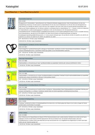 Katalogtitel                                                                                                                                             02.07.2010

Tauchflaschen > Tauchflaschenzubehör


               Flaschenbatterie Gestell Rack

               Art.Nr.: AH-001

               Montagerahmen für Flaschenbatterie - SpeicherflaschenUm dem Füllbedarf bei Stoßzeiten entgegenzukommen, finden oft Speicherflaschen (mit oder ohne
               Kaskadenfüllung) Verwendung. Wir bieten passend zu Speicherflaschen 50 Liter oder 20 Liter mit Betriebsdruck von 200 oder 300 bar den Montagerahmen an.
               Dieser Rahmen ist zur Montage der Flaschen mit dem Ventil nach unten vorgesehen. Das hat den Vorteil, dass sich eventuell bildendes Kondenswasser sofort
               wieder aus den Flaschen ausgeblasen wird. Der Rahmen ist lieferbar für verschiedene Anzahl von Speicherflaschen. Für 1 - 7 Flaschen. Im Bild ist ein Halterahmen
               für 5 Speicherflaschen.zu sehen.Ausstattunggeeignet für Stahlflaschen mit 50L oder 20LArbeitsdruck: 200, 300 barlackierter Stahlrahmen,
               verschweißtRahmenenden mit Plasteschutzkappen ausgestattetmodulare Bauweise und somit erweiterungsfähigoptional bieten wir Ihnen an: komplette Verrohrung
               nach Kundenanforderung , bitte teilen Sie uns Ihren Bedarf mit. Wir liefern Ihnen die Flaschen mit Schlauchverbindungen und Gestell als
               Komplettangebot.SpeicherKapazität[Nm³]DimensionenB x H x T [cm]:ca.Gewicht mitFlaschen [kg]1 x 50 Liter1540x 40 x 301252 x 50 Liter3070 x 40 x 302103 x 50
               Liter45100 x 40 x 303104 x 50 Liter60130 x 40 x 304055 x 50 Liter90160 x 40 x 30570

               UVP: 450,00 EUR inkl. 19% Mwst. zuzügl. Versandkosten

               450,00 EUR inkl. 19% Mwst. zuzügl. Versandkosten


               Flaschentragegriff für Tauchflaschen mit 40mm Flaschenhalsdurchm

               Art.Nr.: AH-1-0251

               Flaschentragegriff für TauchflaschenFlaschengriff zur Montage am Flaschenhalsfür Tauchflaschen mit 40mm FlaschenhalsdurchmesserMaterial: Schlagzähes
               schwarzes HartplastigGriffe werden in verschiedenen Ausführungen geliefert, je nach WarenbestandBilder vergleichbar

               UVP: 13,50 EUR inkl. 19% Mwst. zuzügl. Versandkosten

               0,00 EUR inkl. 19% Mwst. zuzügl. Versandkosten


               Gasart Argon Flaschenaufkleber

               Art.Nr.: AH-1-8995

               Flaschenaufkleber, zur Kennzeichnung von Argon TauchflaschenAufkleber aus wasserfester FolieFarbe weiß, rot/braune SchriftGröße 40 x 80mm

               1,50 EUR inkl. 19% Mwst. zuzügl. Versandkosten




               Gasart Druckluft Flaschenaufkleber

               Art.Nr.: AH-1-8999

               Flaschenaufkleber, zur Kennzeichnung von Druckluft TauchflaschenAufkleber aus wasserfester FolieGasart Druckluft FlaschenaufkleberAufkleber aus wasserfester
               FolieFarbe weiß, schwarze SchriftGröße 60 x 300mmab 10 Stück portofreier Versand

               UVP: 1,50 EUR inkl. 19% Mwst. zuzügl. Versandkosten

               0,00 EUR inkl. 19% Mwst. zuzügl. Versandkosten


               Gefahrgutaufkleber für Drucklufttauchflaschen GGVS Klasse 2

               Art.Nr.: AH-1-8998

               Flaschenaufkleber, zur Kennzeichnung von Duckluft und Nitrox Tauchflaschen. Gefahrgutaufkleber Klasse 2Gefahrgutaufkleber aus wasserfester FolieFarbe gruen,
               schwarzer SchriftzugGröße 2 x 2 cmKlasse 2: Austretender Gasstrahl fördert die VerbrennungAufkleber nachGefahrgutverordnung Strasse

               UVP: 0,90 EUR inkl. 19% Mwst. zuzügl. Versandkosten

               0,00 EUR inkl. 19% Mwst. zuzügl. Versandkosten


               Gummiband mit Plastekugel Boing

               Art.Nr.: FG-B-8A

               Tankbanger "Scubaboing"Gummiband mit HartplastekugelDieses Gummiband wird um die Flasche gelegt.Unter Wasser ist durch ziehen und gegen die Flasche
               schnellen lassen, ein weit hörbarer Ton erzeugbar.

               UVP: 6,50 EUR inkl. 19% Mwst. zuzügl. Versandkosten

               0,00 EUR inkl. 19% Mwst. zuzügl. Versandkosten


               NITROX Tankband

               Art.Nr.: AH-18995

               Nitrox Tankband aus 2mm NeoprenDieses 2mm Neopren NITROX-Flaschenschutzband ist sehr variable einsetzbar. Bei Bedarf wird es einfach auf die Flasche
               aufgezogen und schon ist diese Flasche mit NITROX gekenzeichnet. Zieht man es linksherum über, die Innenseite ist Neutral schwarz, dient es als
               Tauchflaschenschutz. Ein weitere Vorteil ist das dieses Band auch dazu benutzt werden kann um an Stageflaschen den Reglerschlauch zu fixieren indem dieser
               einfach unter den Tankschutz gezogen wird.

               7,95 EUR inkl. 19% Mwst. zuzügl. Versandkosten




                                                                                72
 