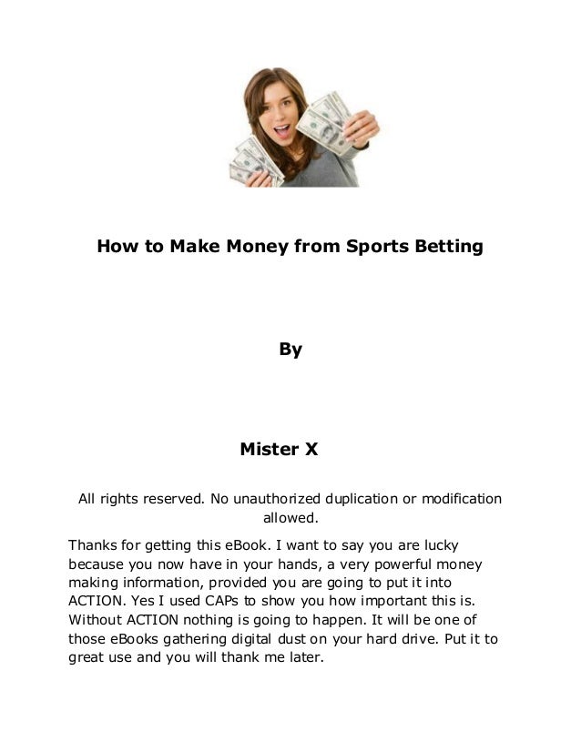 Make money betting online