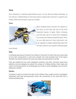 Sport climbing notes | PDF