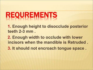 Tooth Disocclude Sport Dentistry.ppt