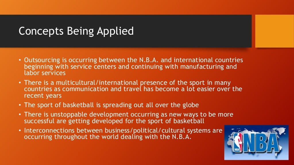 Sport Globalization in the N.B.A.