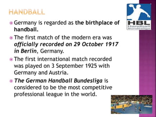 Sport in germany | PPTX