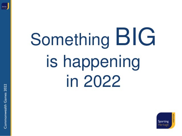 Something BIG
is happening
in 2022
 