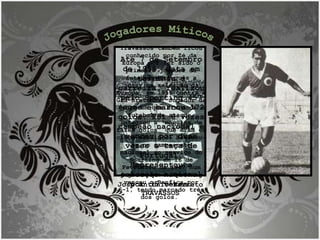 Jogadores Míticos José António Barreto TRAVASSOS Travassos também ficou conhecido por Zé da Europa por ter sido o primeiro jogador de futebol português a jogar na selecção da Europa, em 1955 contra a Grã-Bretanha. Jogador da época em que era moda o futebol de ataque, integrou a “máquina de fazer golos” que eram os cinco violinos. Estreou-se no campeonato nacional ao serviço do Sporting em 16 de Fevereiro de 1947 num jogo em que o Sporting venceu o Benfica por 6-1, tendo marcado três dos golos.  Até 7 de Setembro de 1958, data em terminou a carreira, realizou pelo Sporting 457 jogos e marcou 172 golos. Foi 8 vezes campeão nacional e venceu por duas vezes a taça de Portugal. Representou a selecção nacional por 35 vezes. 