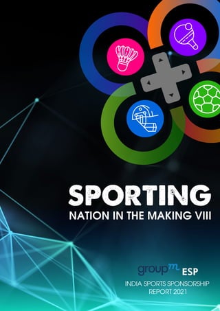 NATION IN THE MAKING VIII
INDIA SPORTS SPONSORSHIP
REPORT 2021
 