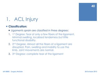 Sport Injuries | PPTX