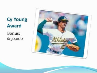 Cy Young AwardBonus: $150,000