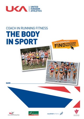 COACH IN RUNNING FITNESS
THEBODY
INSPORT
NAME
 