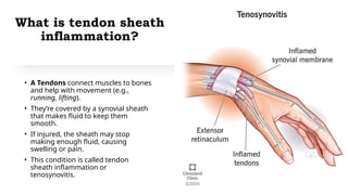 Sheathing Injury Presentation about Sports Injuries and excercise | PPTX