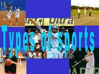 Types of sports 