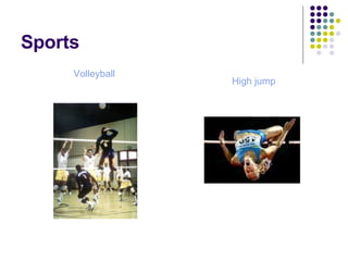 Sports Volleyball High jump 