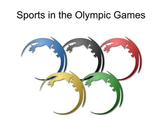 Sports in the Olympic Games 