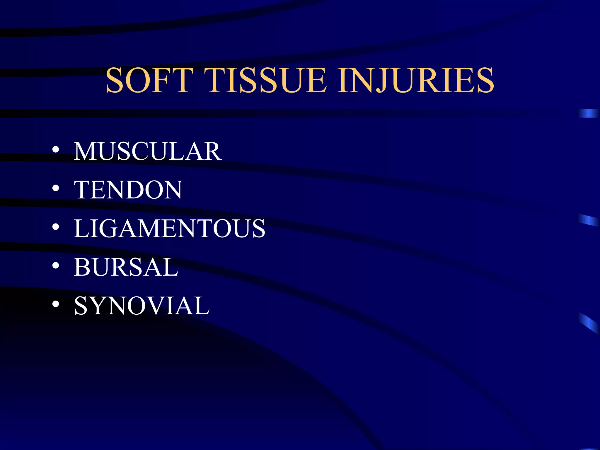 Sports Injuries An Overview | PPT | Death, Injury, or Military Conflict ...