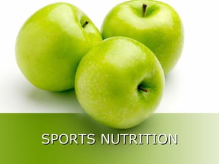 SPORTS NUTRITION 