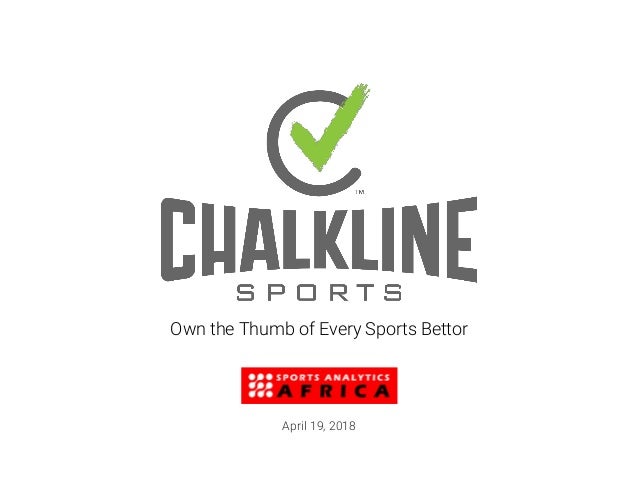 AI and Sports Betting - Sports Analytics Africa 2018