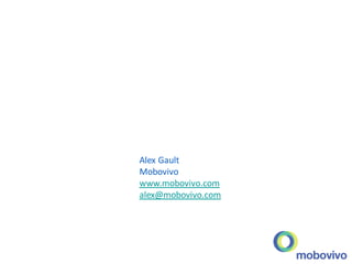 Alex Gault
Mobovivo
www.mobovivo.com
alex@mobovivo.com
