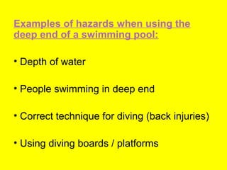 Sports And Potential Hazards Ppt