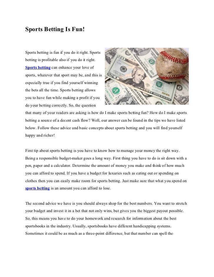 sports betting research papers sports betting research papers