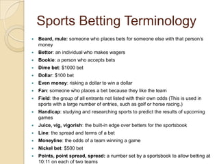 Understanding​ the Fundamentals of Sports Betting Vocabulary