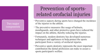 sports injuries and their sequele . Are they preventable? | PPTX