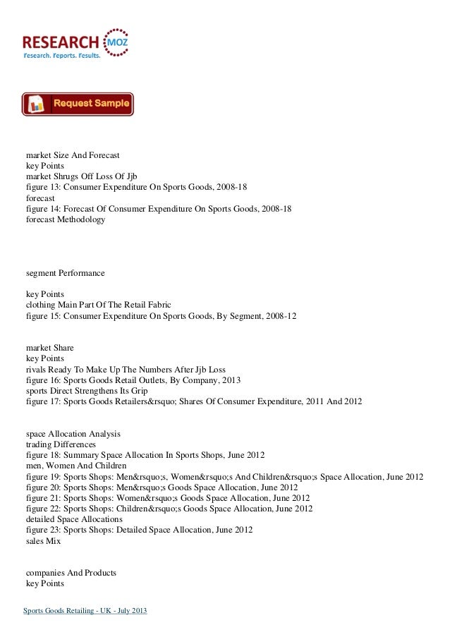 uk sportswear industry sector report 1 Welcome to the textiles market situation report this methodology suggests uk clothing consumption was around 11 million tonnes in sector in the uk. uk sportswear industry sector report 1 Welcome to the textiles market situation report this methodology suggests uk clothing consumption was around 11 million tonnes in sector in the uk.