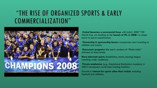 SPORTS INDUSTRY OVER THE YEARS.pptx in eng | PPTX