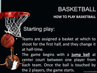 Basketball | PPTX