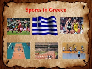 Sports in Greece 
 