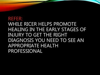 Refer On Ricer sports injuries.ppt