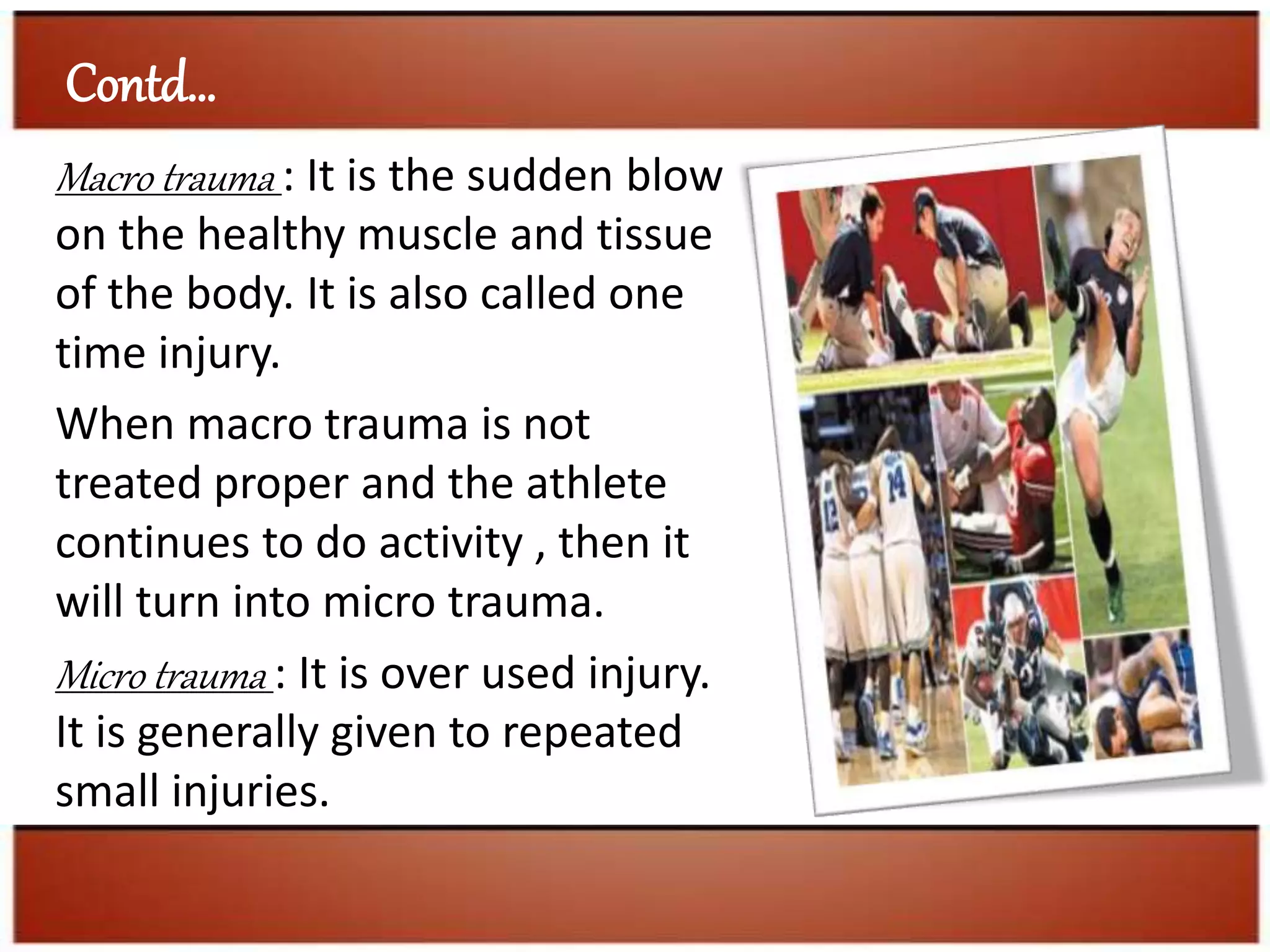 Sports Injury in Detail | PPTX