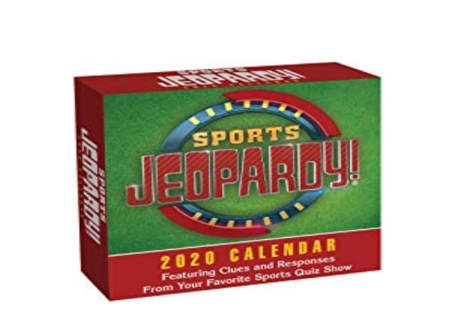  EPUB DOWNLOAD LIBRARY Sports Jeopardy 2020 DaytoDay Calendar onl 