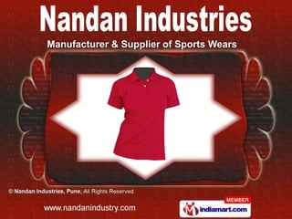 Manufacturer & Supplier of Sports Wears
 