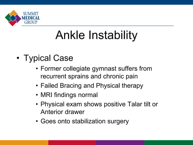 Ankle and Foot Injuries for Athletes - Dr. Andre Ross - Livingston ...
