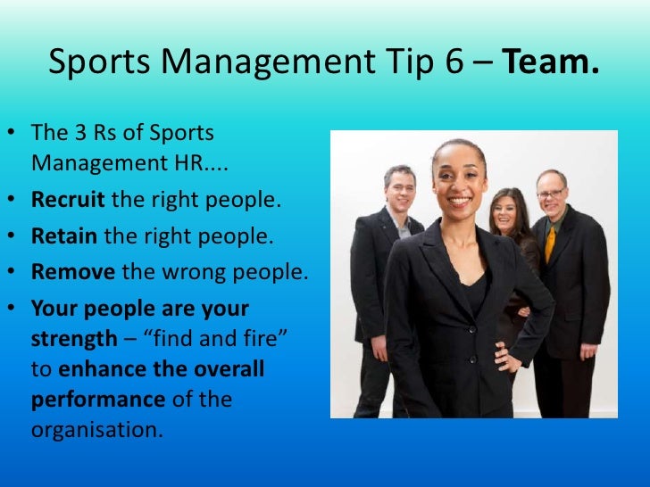 sports management business plan