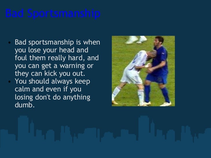 Sportsmanship Project