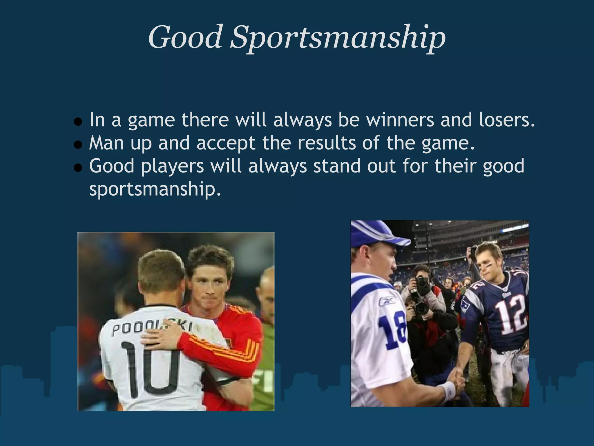 Sportsmanship project