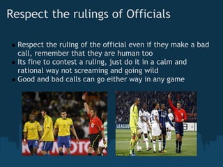 Officials Respect Sportsmanship project | PDF