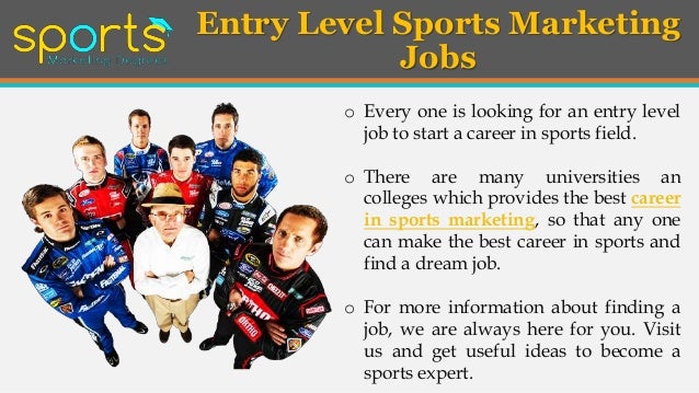 Find The Best Sports Marketing Jobs For A Great Career Marketing Jobs