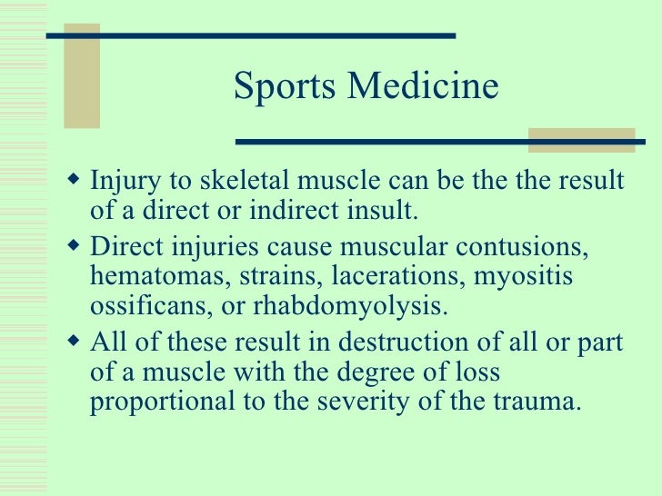 What Degree For Sports Medicine MedicineWalls