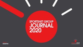 Sportsnet Group Journal - Ağustos 2020